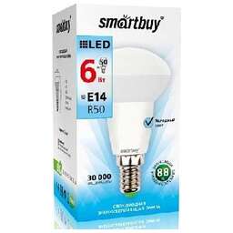 SMARTBUY (SBL-R50-06-40K-E14-A) 6W/4000/E14