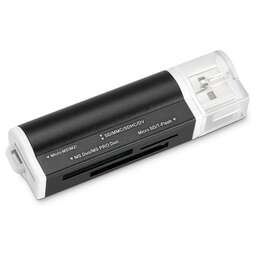 BURO Устройство чтения карт памяти USB2.0 BU-CR-3101 черный
