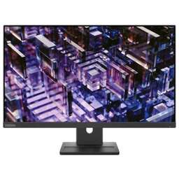 LENOVO Монитор 23.8" ThinkVision E24q-30 черный IPS LED 4ms 16:9 HDMI M/M матовая HAS Piv 1300:1 300cd 178гр/178гр 2560x1440 100Hz DP 2K 5.05кг