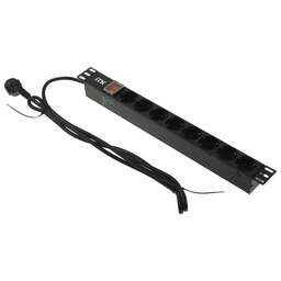 ITK Блок распределения питания PH12-8D1-P гор.размещ. 8xSchuko базовые 16A Schuko 2м