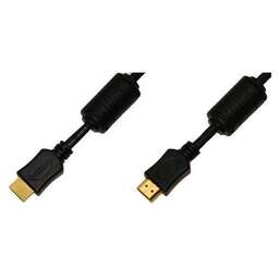 PREMIER Кабель аудио-видео 5-813, HDMI (m) - HDMI (m), ver 2.0, 1.5м, GOLD, ф/фильтр, черный [5-813 1.5]