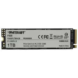 PATRIOT Накопитель SSD PCIe 3.0 x4 1TB P300P1TBM28 P300 M.2 2280