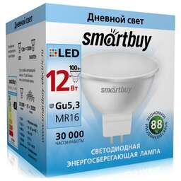 SMARTBUY (SBL-GU5_3-12-40K) 12W/4000K/GU5.3