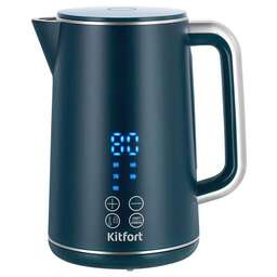 KITFORT Чайник электрический КТ-6784, 1.7л, нержавеющая сталь