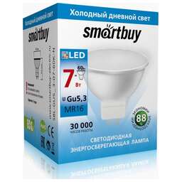 SMARTBUY (SBL-GU5_3-07-60K-N) 7W/6000K/GU5.3