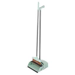 РЫЖИЙ КОТ BROOM: совок откидной и щетка (цвет зеленый) (109047)