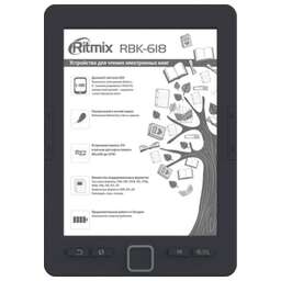 RITMIX Электронная книга RBK-618, 6", черный