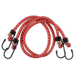 STAYER 120 см, d 7 мм, со стальными крюками, 2 шт, резиновый, крепежный шнур (40505-120)