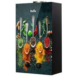 BALLU Водонагреватель проточный Fiery Glass Curry GWH 10, газовый