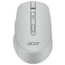 ACER Мышь беспроводная OMR310, Bluetooth/Радио, оптическая, USB, 1600dpi, светло-серый [zl.mcecc.033]