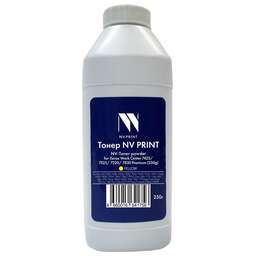 NV PRINT Тонер + девелопер для Xerox WorkCenter 7425, 7525, 7220, 7830 Premium (250г) Yellow совместимый