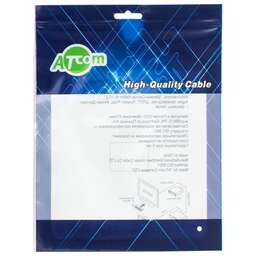 ATCOM (AT9410) Патч-корд UTP, литой, RJ45, Cat.6, 2м зеленый