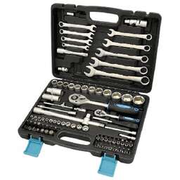 AUTOVIRAZH (AV-212082) Набор инструмента 82 предм. 1/2" 1/4"DR, CRV