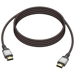 DIGMA Кабель аудио-видео D-HDMI-V2.0-3M HDMI (m)/HDMI (m) 3м. позолоч.конт. черный