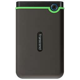 TRANSCEND Внешний диск HDD StoreJet 25M3 TS1TSJ25M3G, 1ТБ, зеленый