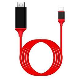 PREMIER Кабель-переходник аудио-видео L9G, USB Type-C (m) - HDMI (m), ver 1.4, 2м, красный [a2604red]