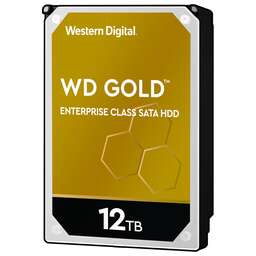 WD Жесткий диск Gold 121KRYZ, 12ТБ, HDD, SATA III, 3.5"