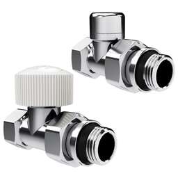 ROYAL THERMO Набор термостатический прямой Design 1/2"М30х1,5 (Хром)