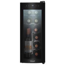 WEISSGAUFF Винный шкаф WWC-12 Bottle 1-нокамерн. черный