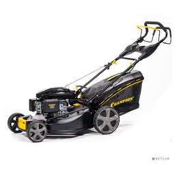 CHAMPION Газонокосилка LM5644 PRO { 4,4кВт привод 555мм 65л 25-75мм 1рычаг/6, 41кг 4в1 }