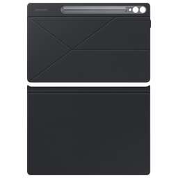 SAMSUNG Чехол для Galaxy Tab S9+/S9 FE+/S10+ Smart Book Cover полиуретан черный (EF-BX810PBEGRU)