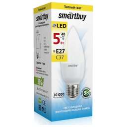 SMARTBUY (SBL-C37-05-30K-E27) 5W/3000/E27