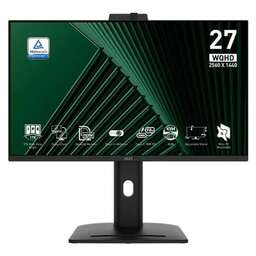 MSI 27" Монитор Pro MP275QPDG, 2560x1440, IPS, 100Гц, 2хHDMI, 1хDP, черный [9s6-3pc8cm-005]