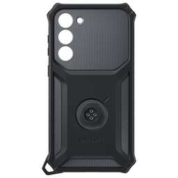 SAMSUNG Чехол (клип-кейс) Rugged Gadget Case, для Galaxy S23+, противоударный, титан [ef-rs916cbegru]