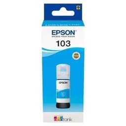 EPSON Чернила 103 C13T00S24A голубой65мл для L3100/3110/3150