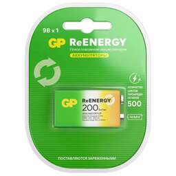 GP Аккумулятор 20R8H 9V Крона 9V NiMH 200mAh (1шт)