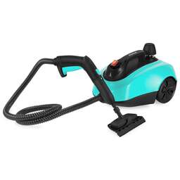 KITFORT Пароочиститель напольный КТ-9137-2 1800Вт черный/бирюзовый