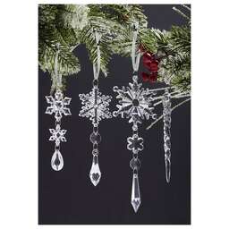 ВОЛШЕБНАЯ СТРАНА Набор украшений подвесных Ледяные фигуры (109922)