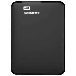 WD Внешний диск HDD Elements Portable BU6Y0040BBK-WESN, 4ТБ, черный