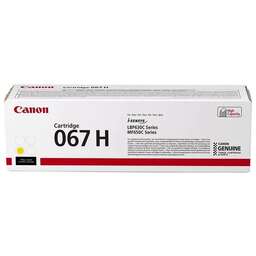 CANON Картридж лазерный 067HY 5103C002 желтый (2400стр.) для LBP631/633/MF651/655/657