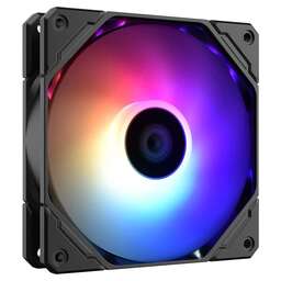 ID-COOLING Вентилятор для корпуса TF-12025 Pro ARGB 120х120x25 черный 4-pin 35.2дБ (TF-12025-PRO ARGB) Ret