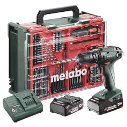 METABO Дрель ударная SB 18 Set патрон:быстрозажимной реверс (кейс в комплекте) (602245710)