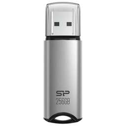 SILICON POWER Флеш Диск 256GB Marvel M02 SP256GBUF3M02V1S USB3.0 серебристый