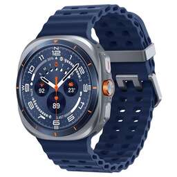 SAMSUNG Смарт-часы Galaxy Watch Ultra LTE 47мм 1.5" AMOLED корп.серый рем.синий (SM-L705FZB1CAU)