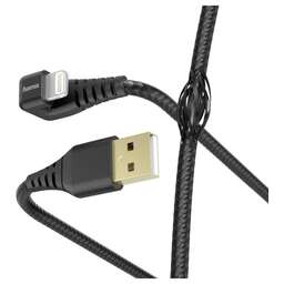 HAMA Кабель 00187221 USB (m)-Lightning (m) 1.5м черный