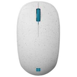 MICROSOFT Мышь Ocean Plastic Mouse светло-серый оптическая 4000dpi беспров. BT 2but (I38-00003)