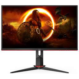 AOC 27" Монитор Q27G2U, 2560x1440, VA, 144Гц, 2хHDMI, 1хDP, черный/красный