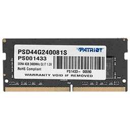 PATRIOT Оперативная память PSD44G240081 DDR4 - 1x 4ГБ 2400МГц, DIMM, Ret