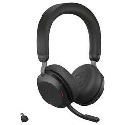 JABRA Беспроводная гарнитура Evolve2 75, Link380c MS Stereo Black (PN: 27599-999-899)