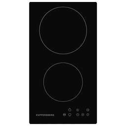 KUPPERSBERG Электрическая варочная поверхность ECO 302, конфорок: 2 шт., стеклокерамика, независимая, черный