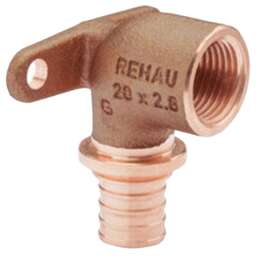 REHAU Угольник настенный ВР 25-3/4" RX+ , бронза