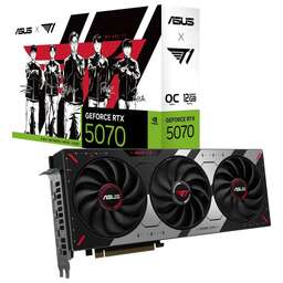 ASUS Видеокарта RTX5070 T1 GAMING OC 12GB GDDR7 192bit 3xDP HDMI 3FAN RTL (T1-RTX5070-O12G-GAMING)