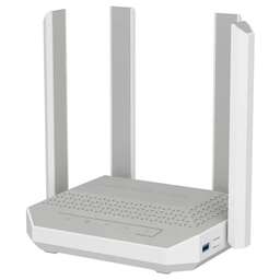 KEENETIC Wi-Fi роутер Netcraze Hopper DSL, Wi-Fi 6, AX3000, 2.4/5ГГц, 4 WAN/LAN, ADSL2+, белый [nc-3611]