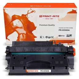 PRINT-RITE Картридж TFHAKEBPU1J, CE505A, черный / PR-CE505A