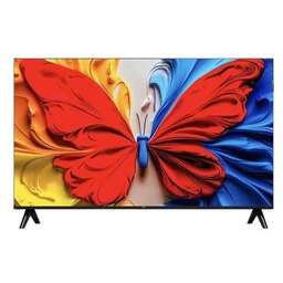 TCL 40" Телевизор 40S5K, QLED, FULL HD, черный, СМАРТ ТВ, Google TV