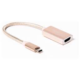 АТОМ (31011) USB Type-C-HDMI, золотой